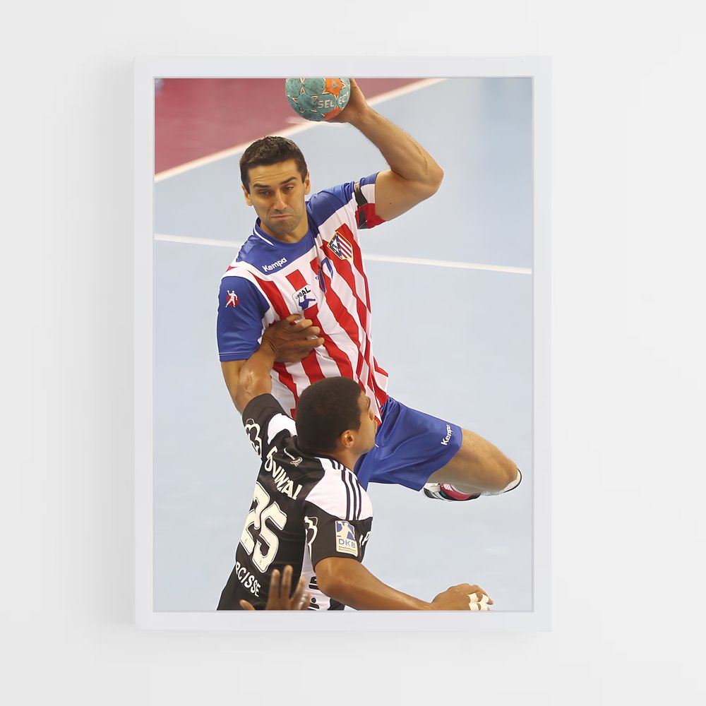 Poster Kiril lazarov – affiche Handball (vue 3)